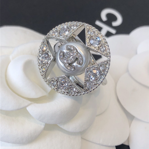 Replica Womens Jewelry Chanel Round Star Crystals Rings A39PP120 AA178457