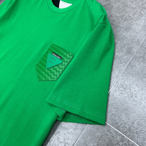Replica Womens Clothing Bottega Veneta Green Cotton T Shirt XS To L A218PP180 AA178977