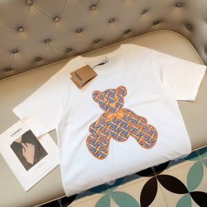 Burberry Bear White Cotton T Shirt XS To L 