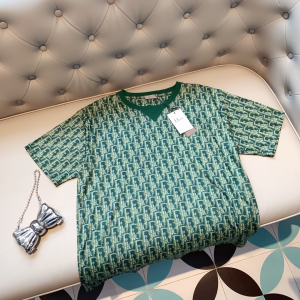 Dior Oblique Green Cotton T Shirt XS To L 