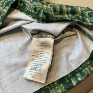 Replica Womens Clothing Dior Oblique Green Cotton T Shirt XS To L A218PP180 AA178992