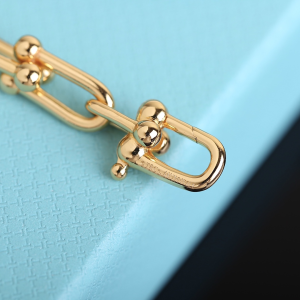 Replica Womens Jewelry Tiffany HardWear Link Bracelet Gold A205PP220 AA178954