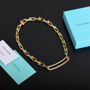 Tiffany HardWear Link Necklace Gold 