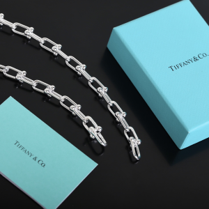 Replica Womens Jewelry Tiffany HardWear Link Necklace Silver A205PP260 AA178955