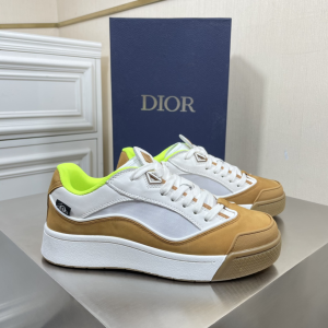 Travis Scotts x Dior Cactus Jack Mens Sneakers White Brown Travis Scotts x Dior Cactus Jack Mens Sneakers White Brown