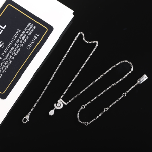 Chanel Crystal N5 Pendant Necklaces 