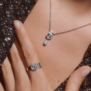 Replica Womens Jewelry Chanel Crystal N5 Pendant Necklaces A205PP240 AA179219