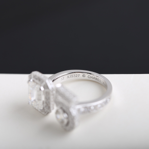 Replica Womens Jewelry Chanel Crystal N5 Rings A205PP260 AA179217