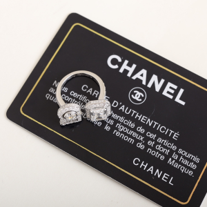 Replica Womens Jewelry Chanel Crystal N5 Rings A205PP260 AA179217
