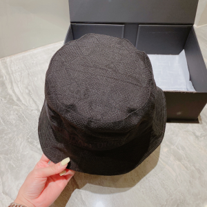 Replica Womens Hats Dior Black Canvas Bucket Hat A190PP100 AA179528