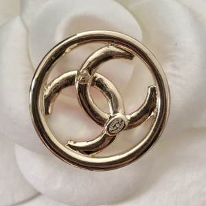 Replica Womens Jewelry Chanel Round Pink CC Logo Earrings A39PP110 AA179571