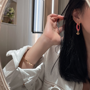 Replica Womens Jewelry Dior CD Navy Earrings A152PP120 AA179716