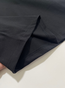 Replica Mens Clothing Moncler Black Cotton T Shirt M To XXXL A168PP280 AA179866