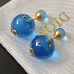 Dior Tribales Earrings Blue 