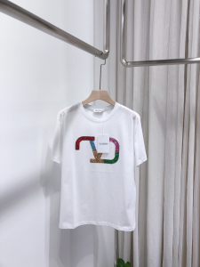 Valentino Sequin Glitter V Logo White Cotton T Shirt Valentino Sequin Glitter V Logo White Cotton T Shirt