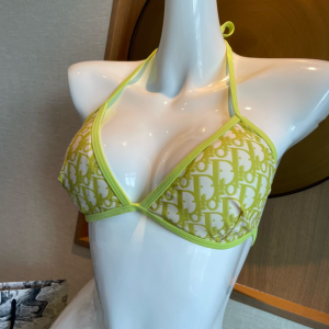 Replica Free Gift Dior Oblique Bikini Light Green SML A124PP105 AA179998