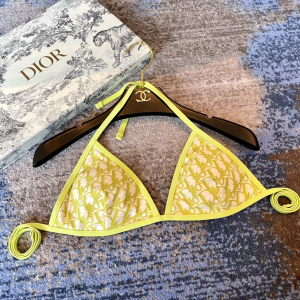 Replica Free Gift Dior Oblique Bikini Light Green SML A124PP105 AA179998