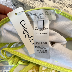 Replica Free Gift Dior Oblique Bikini Light Green SML A124PP105 AA179998