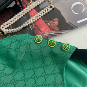 Replica Womens Clothing Gucci GG Dress Green SML A154PP880 AA180093