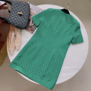 Replica Womens Clothing Gucci GG Dress Green SML A154PP880 AA180093