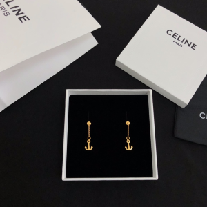 Replica Womens Jewelry Celine Earrings in Gold A39PP110 AA179929