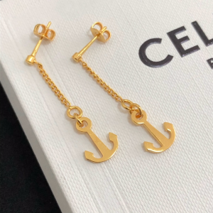 Replica Womens Jewelry Celine Earrings in Gold A39PP110 AA179929
