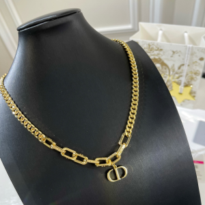 Replica Womens Jewelry Dior VIP Petit CD Chain Necklaces A62PP280 AA179959