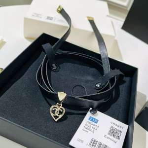 Chanel VIP Choker Black Lambskin AB7886 
