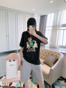 Replica Womens Clothing Bottega Veneta Black Cotton T Shirt SML A218PP180 AA180489