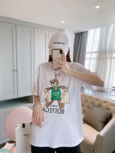 Replica Womens Clothing Bottega Veneta White Cotton T Shirt SML A218PP180 AA180488