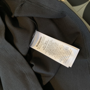 Replica Womens Clothing Burberry Black Cotton T Shirt SML A218PP180 AA180485