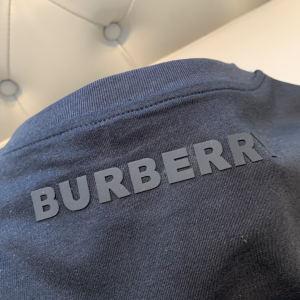 Replica Womens Clothing Burberry Black Cotton T Shirt SML A218PP180 AA180499