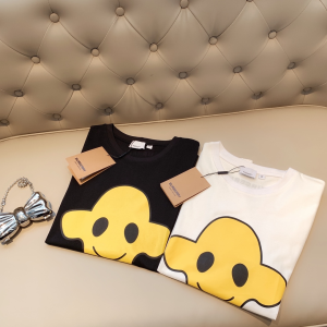 Replica Womens Clothing Burberry Black Cotton T Shirt SML A218PP180 AA180499