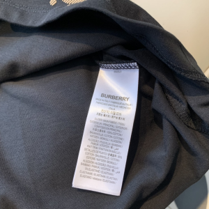 Replica Womens Clothing Burberry Black Cotton T Shirt SML A218PP180 AA180501