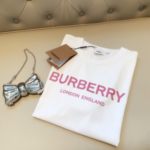Replica Womens Clothing Burberry White Cotton T Shirt SML A218PP180 AA180484