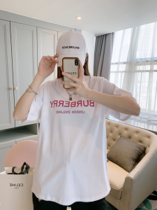 Replica Womens Clothing Burberry White Cotton T Shirt SML A218PP180 AA180484