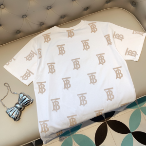 Replica Womens Clothing Burberry White Cotton T Shirt SML A218PP180 AA180500