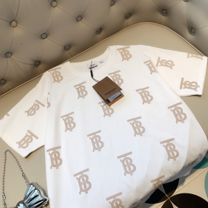 Replica Womens Clothing Burberry White Cotton T Shirt SML A218PP180 AA180500