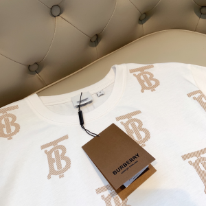 Replica Womens Clothing Burberry White Cotton T Shirt SML A218PP180 AA180500