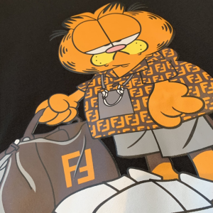 Replica Womens Clothing Fendi Black Cotton T Shirt SML A218PP180 AA180492