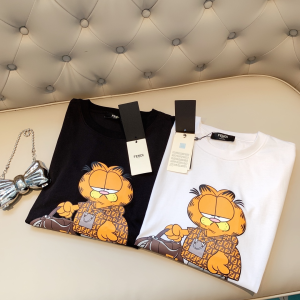 Replica Womens Clothing Fendi White Cotton T Shirt SML A218PP180 AA180493