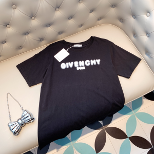 Givenchy Black Cotton T Shirt 