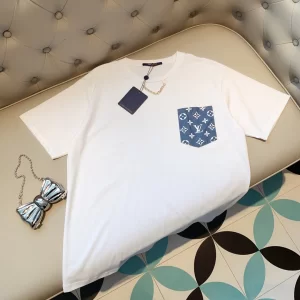 Louis Vuitton White Cotton T Shirt 