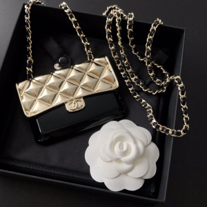 Chanel Bag Pendant Necklace 