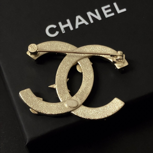 Replica Womens Jewelry Chanel CC Logo Brooch A39PP140 AA180233