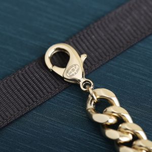 Replica Womens Jewelry Chanel CC Logo Chain Necklace Gold A205PP280 AA180604