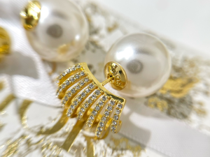 Replica Womens Jewelry Dior VIP Tribales Crystals Earrings A62PP170 AA180549