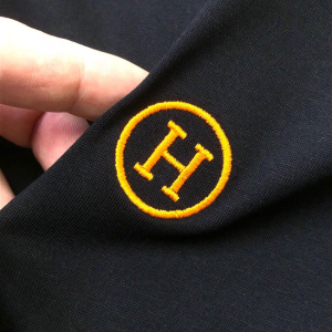 Replica Mens Clothing Hermes Black Cotton T Shirt M To XXXL A218PP180 AA180723