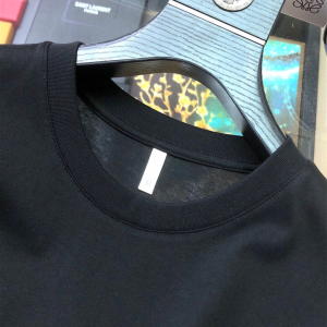 Replica Mens Clothing Hermes Black Cotton T Shirt M To XXXL A218PP180 AA180723