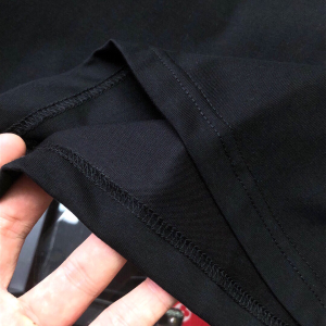 Replica Mens Clothing Hermes Black Cotton T Shirt M To XXXL A218PP180 AA180723